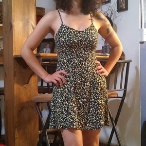 Flower pattern dress